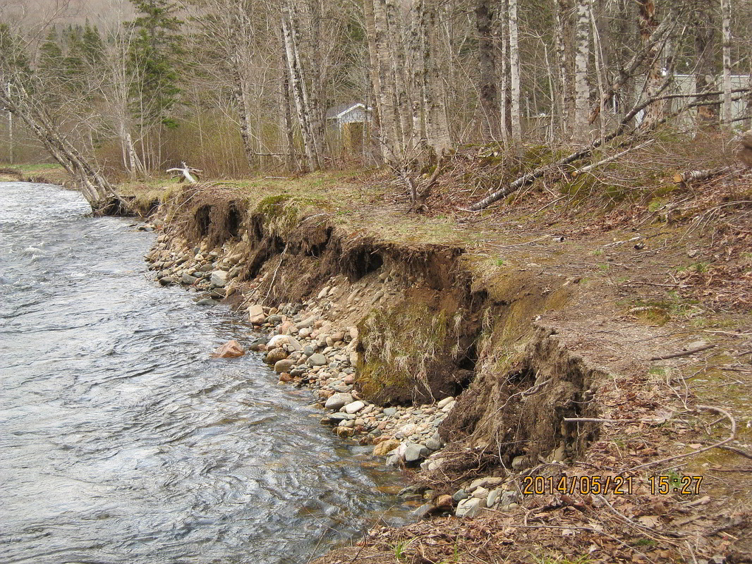 shoreline erosion