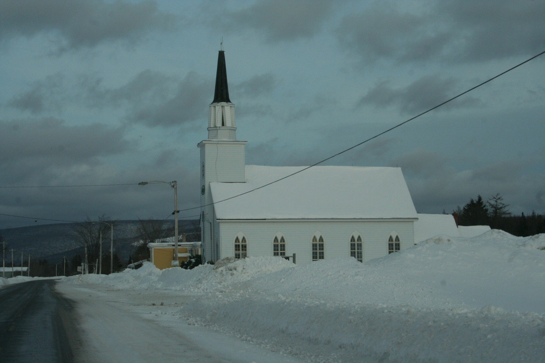 Cape Breton country church 